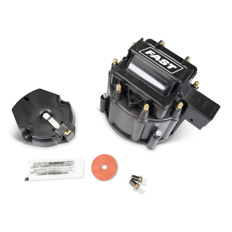 FAST Cap/Coil/Cover Kit, Hei Distributor, Black