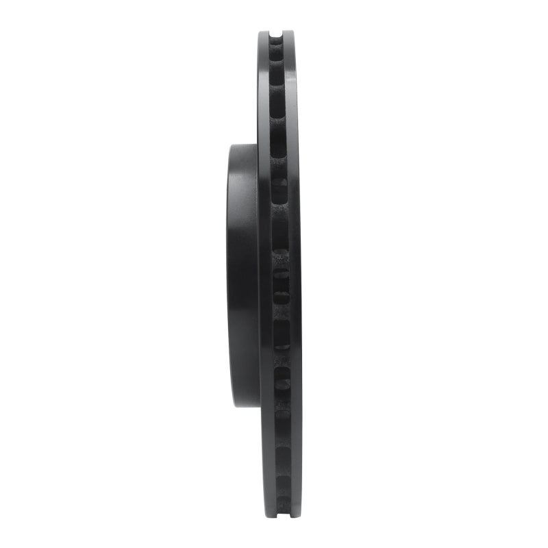 R1 2013-2025 Land Rover Defender 110 Rear Left Drilled & Slotted Black Brake Rotor