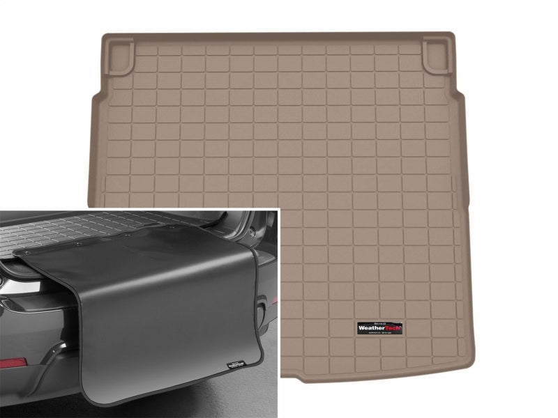 WeatherTech 25-25 Audi Q5 Trunk Cargo Liner w/Bumper Protector - Tan