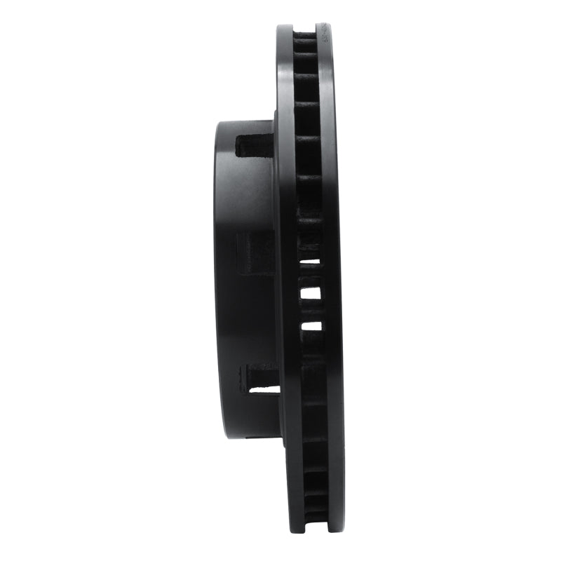 R1 71-91 Chevrolet C30 Pickup Front Left Drilled & Slotted Black Brake Rotor