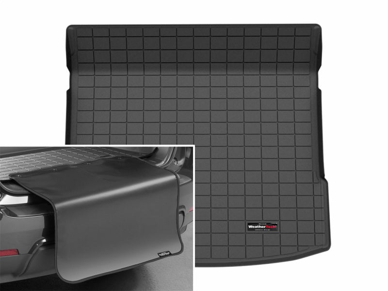 WeatherTech 25-25 Audi Q6 e-tron Trunk Cargo Liner w/Bumper Protector - Black