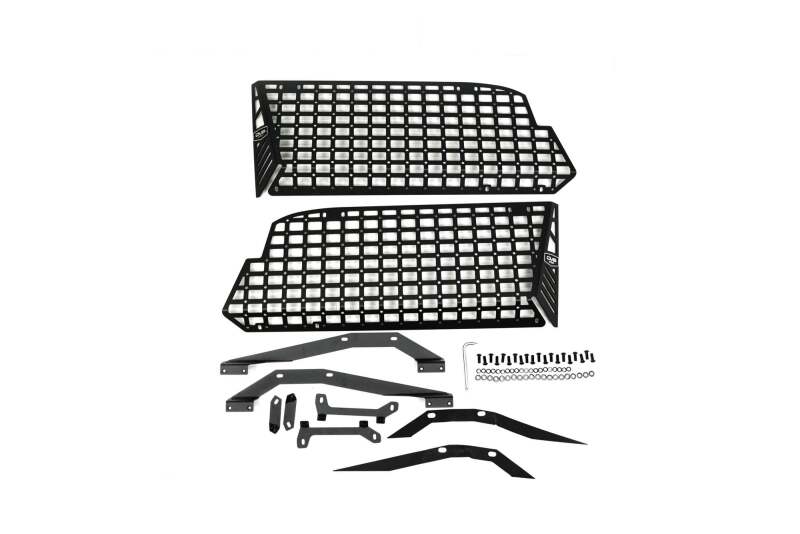 DV8 Offroad 21-24 Ford Bronco 2-Door Rear Window Pocket Molle Panels