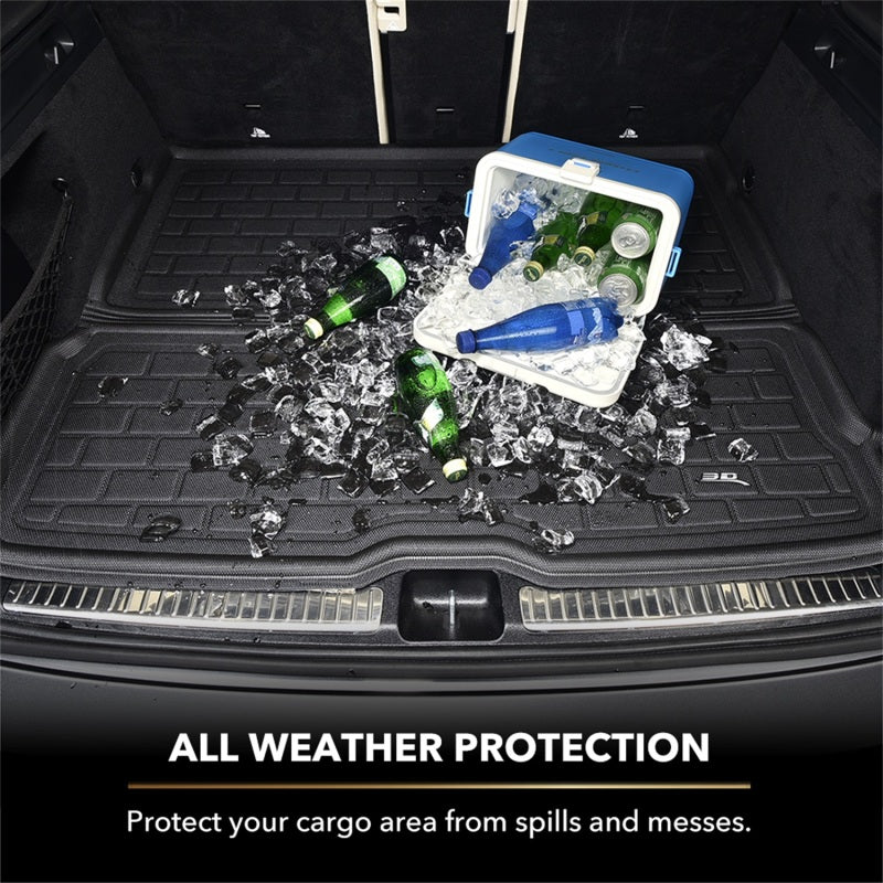 3D MAXpider 18-24 GMC Terrain Kagu Black Cross Fold Cargo Liner