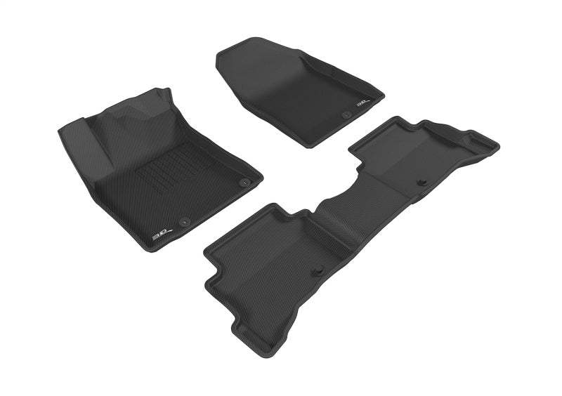 3D MAXpider 17-22 Hyundai IONIQ Hybrid / IONIQ Plug-In Hybrid Kagu Black Full Set
