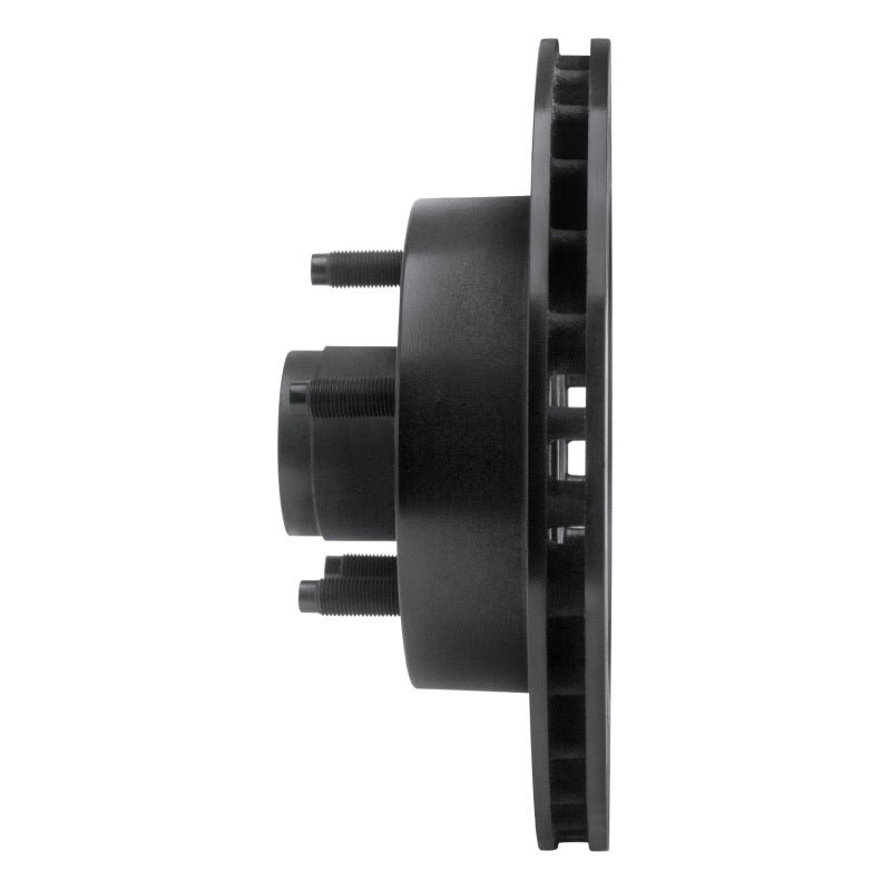 R1 83-97 Ford AEROSTAR Front Right Drilled & Slotted Black Brake Rotor