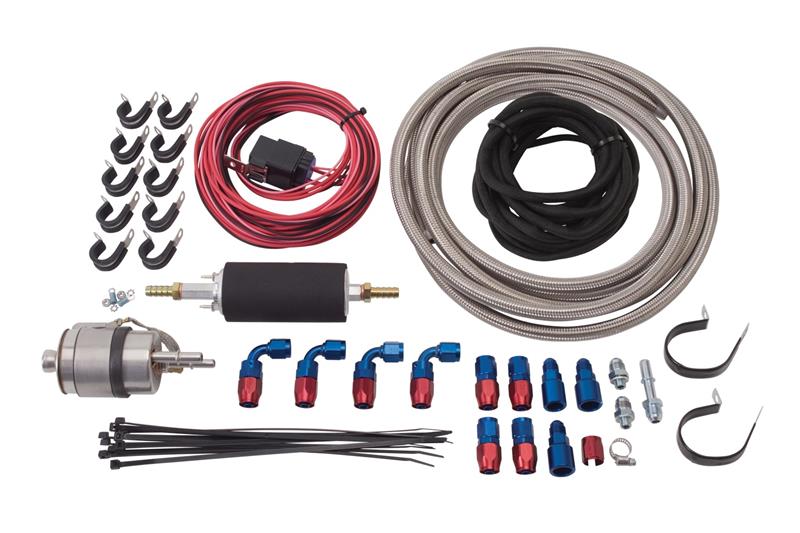 Russell Performance For Chevy LS & Chrysler 5.7L Hemi (Red/Blue)