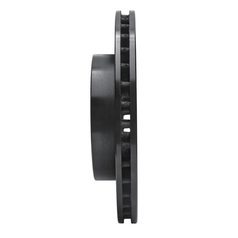 R1 77-80 Buick Electra Rear Left Drilled & Slotted Black Brake Rotor