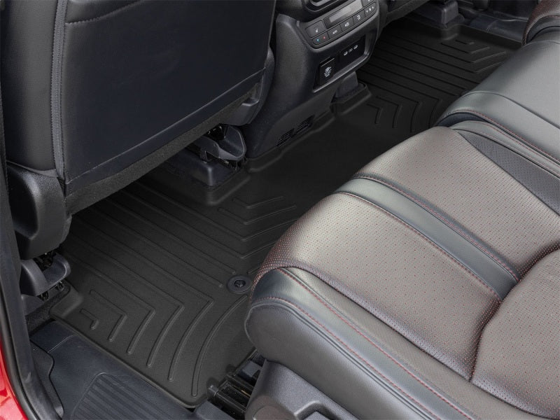 WeatherTech 23-25 Honda Pilot Rear FloorLiner HP - Black