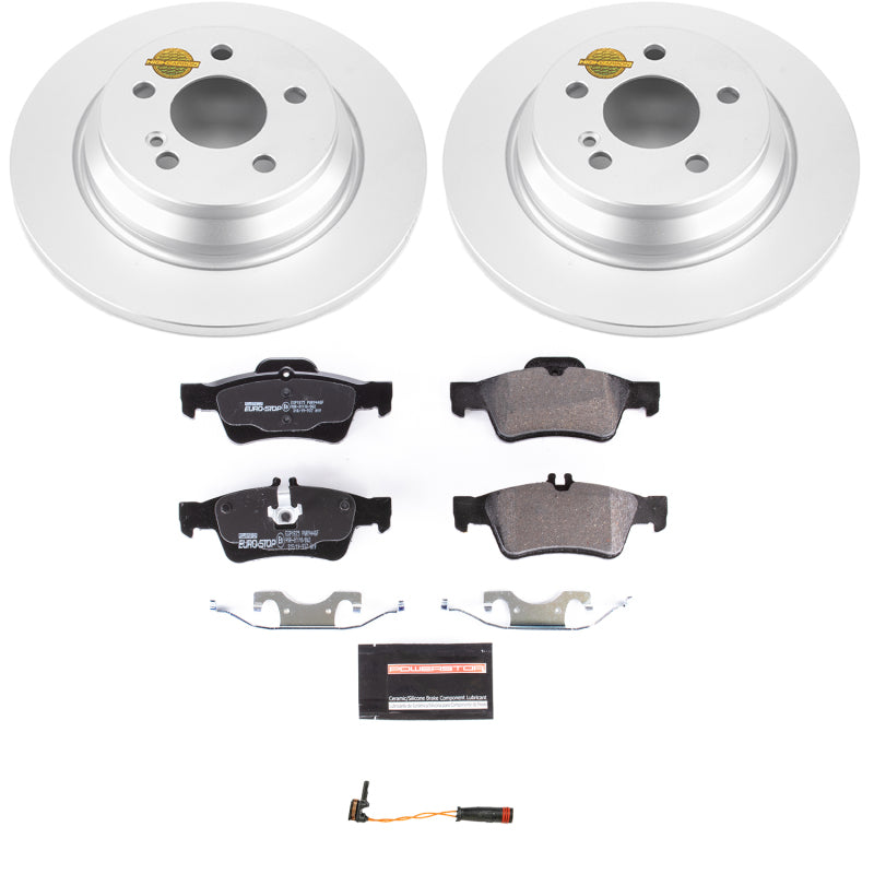 Power Stop 10-13 Mercedes-Benz S400 Rear Euro-Stop Brake Kit