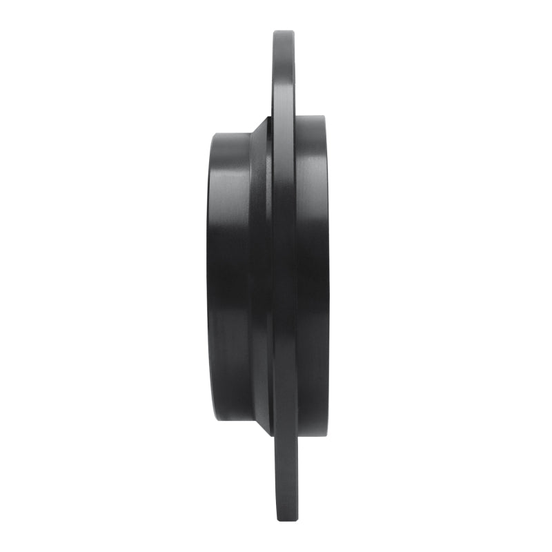 R1 99-09 Volvo V70 Rear Left Drilled & Slotted Black Brake Rotor