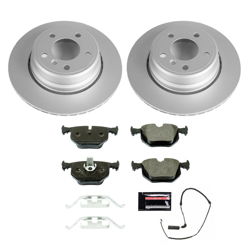Power Stop 02-06 BMW X5 Rear Euro-Stop Brake Kit