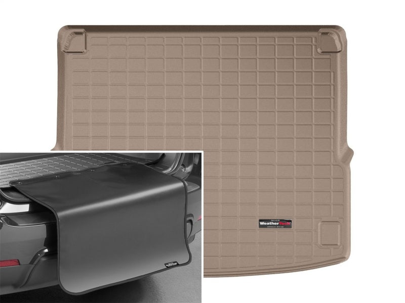 WeatherTech 2020+ Audi Q5 PHEV Cargo With Bumper Protector - Tan
