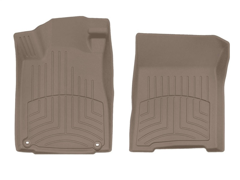 WeatherTech 12-16 Honda CR-V Front FloorLiner HP - Tan