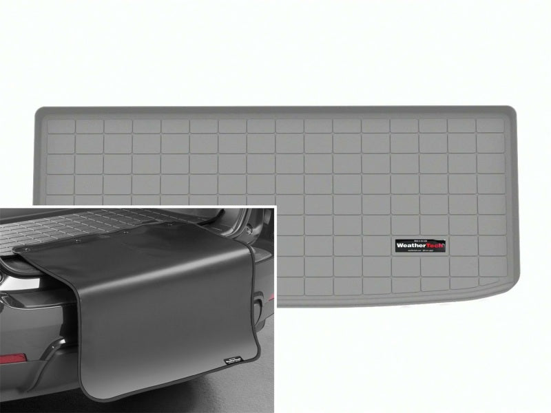 WeatherTech 2023 Honda Pilot Cargo Liner w/Bumper Protector - Grey