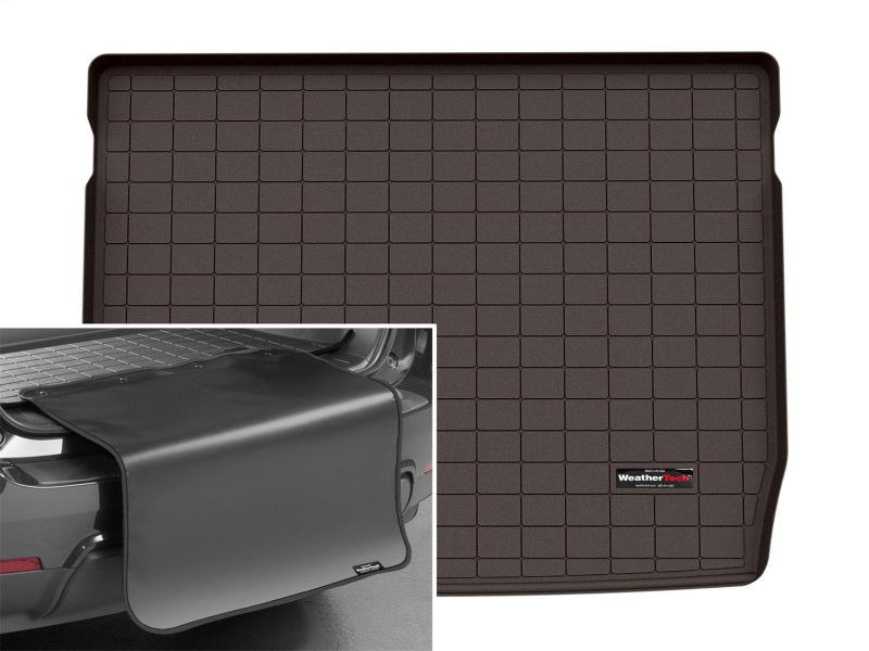 WeatherTech 18-20 Mercedes-Benz GLC Class SUV Plug-In Hybrid Cargo Liner w/Bumper Protector - Cocoa