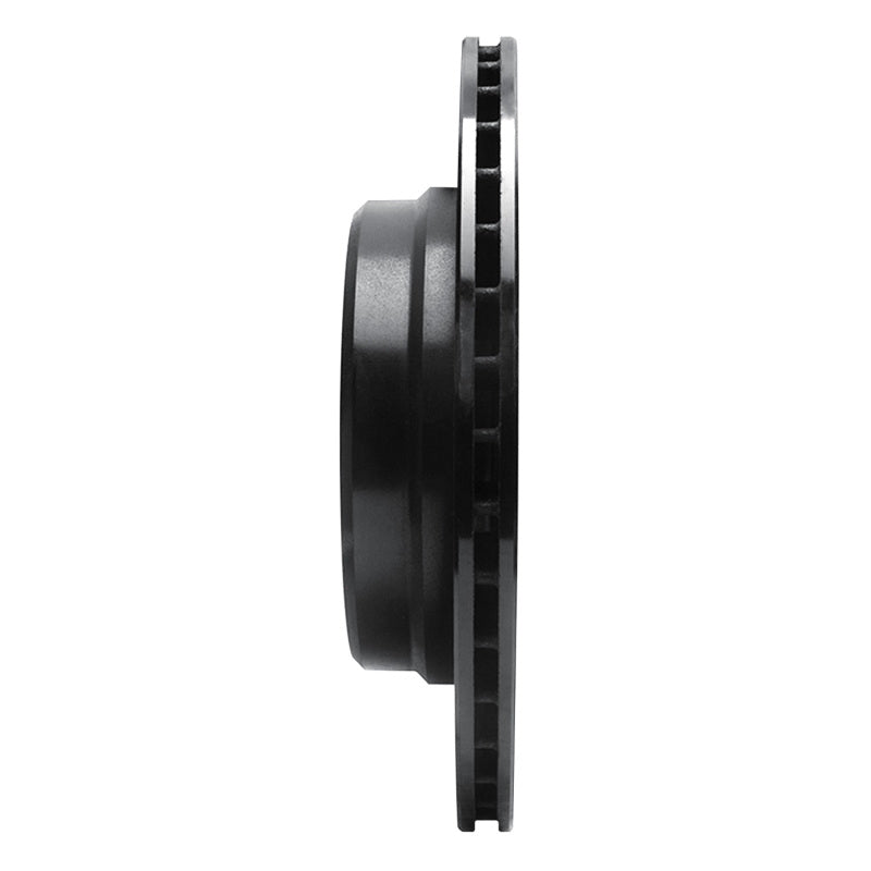 R1 91-95 BMW M5 Rear Right Drilled & Slotted Black Brake Rotor