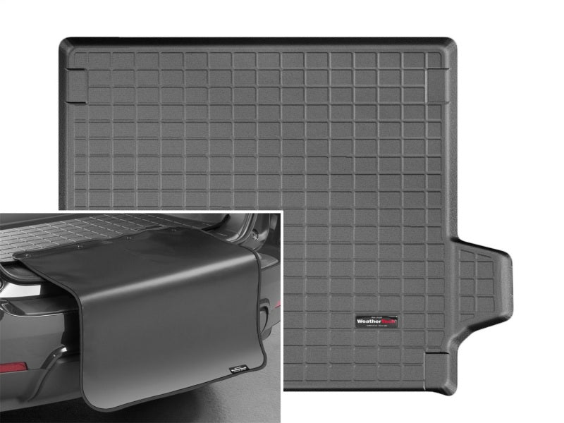 WeatherTech 14+ Land Rover Range Rover Sport 5-Passenger Cargo Liner w/Bumper Protector - Black