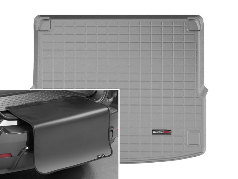 WeatherTech 2020+ Audi Q5 PHEV Cargo With Bumper Protector - Grey