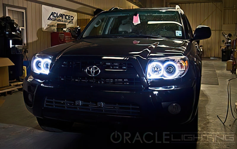 Oracle 06-09 Toyota 4Runner LED Headlight Halo Kit - Red
