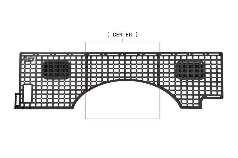 Addictive Desert Designs2023+ Ford Super Duty F250/350 Bed Side Molle - Passenger Side