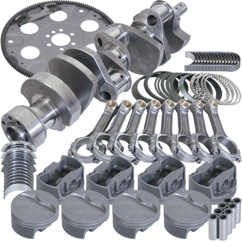 Eagle Chevy LT1350 1Pc 3.750in Crank 5.700in I-Beam Rods 4.060in Pistons 153 Tooth FP Bal Assembly