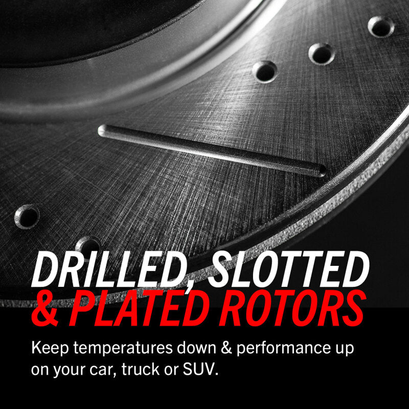 Power Stop 11-20 GMC Sierra 3500 HD Rear Drilled & Slotted Rotor - Pair
