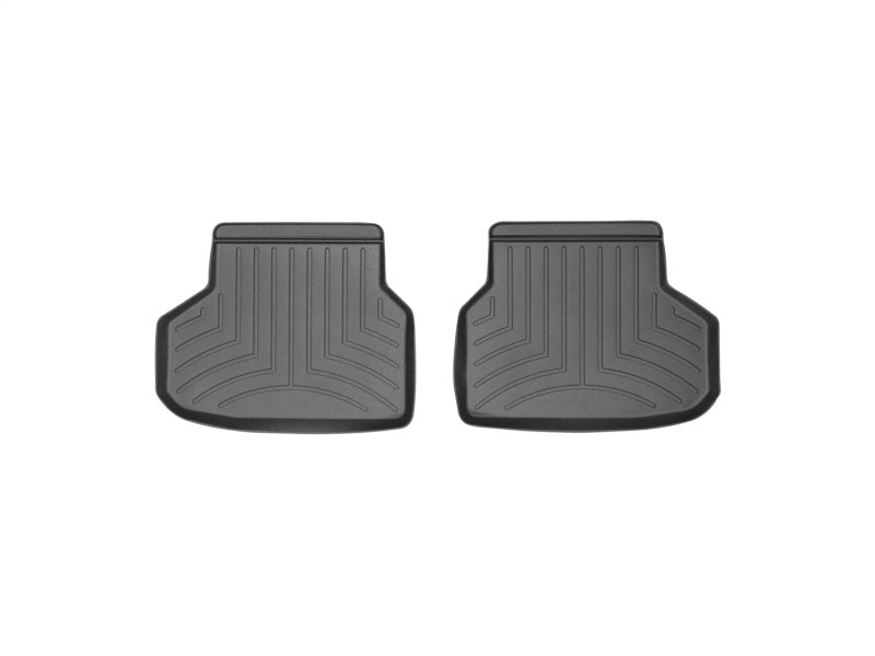 WeatherTech 13+ BMW 7-Series Rear FloorLiner - Black