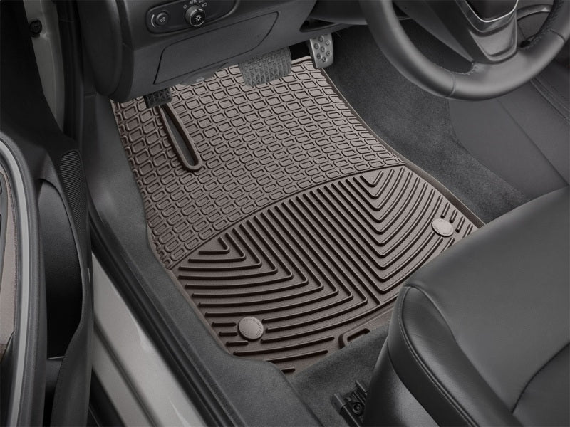 WeatherTech 2016+ Chevy Malibu Front Rubber Mats - Cocoa