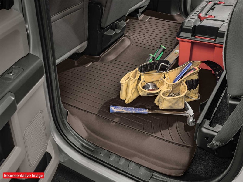 WeatherTech 08-13 Nissan Rogue Front FloorLiner - Black
