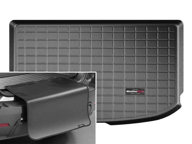 WeatherTech 14-16 Kia Soul Cargo Liner with Bumper Protector - Black