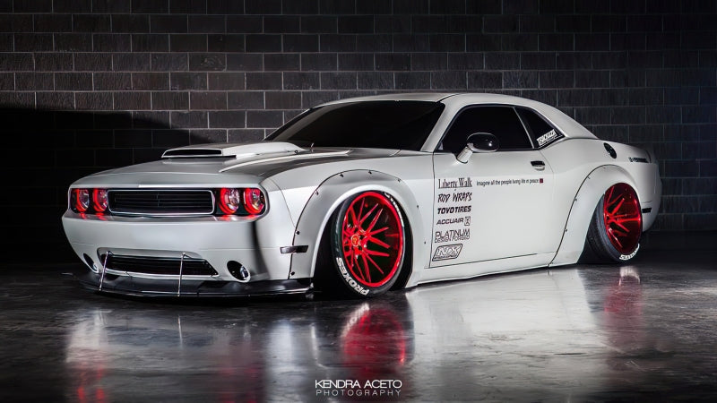 Oracle 08-14 Dodge Challenger LED Projector Headlight Halo Kit - Red