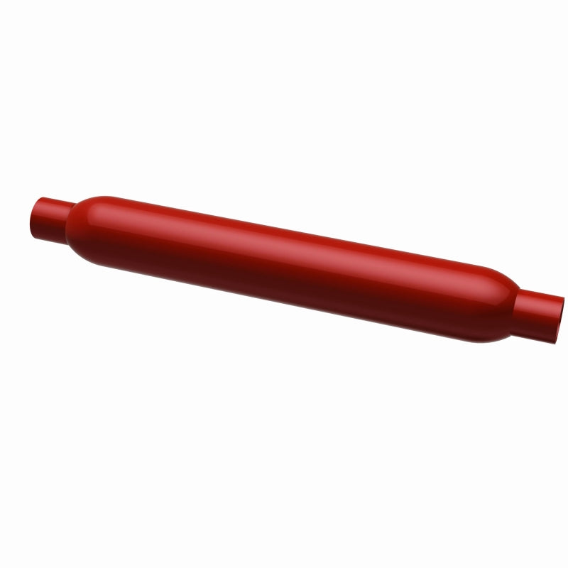 MagnaFlow Muffler Red Pack Series Glasspack 3.5 Dia 12 2.25/2.25 RP