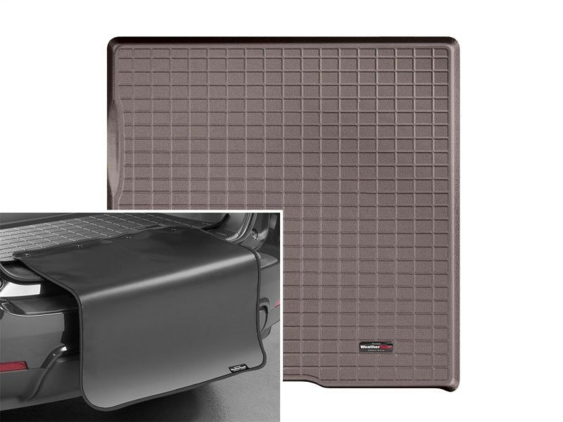 WeatherTech 2003+ Ford Expedition Cargo With Bumper Protector - Cocoa