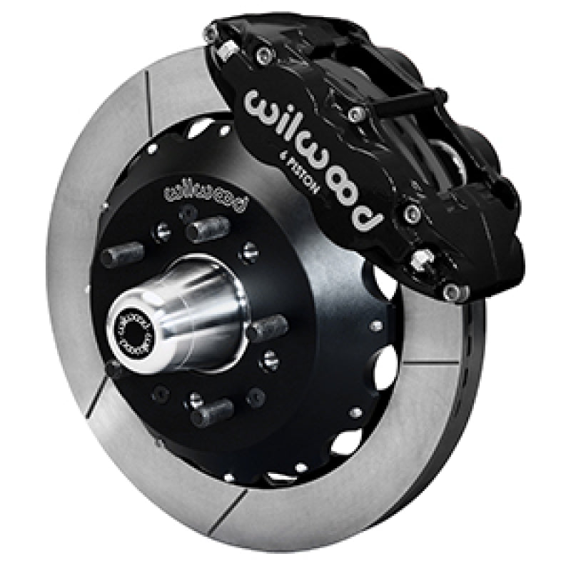 Wilwood 65-68 Chevrolet Impala W/ Drum Spindle FNSL6R - 12.88 inch Venter GT Rotor