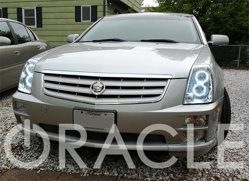 Oracle 05-12 Cadillac STS LED Headlight Halo Kit - UV/Purple