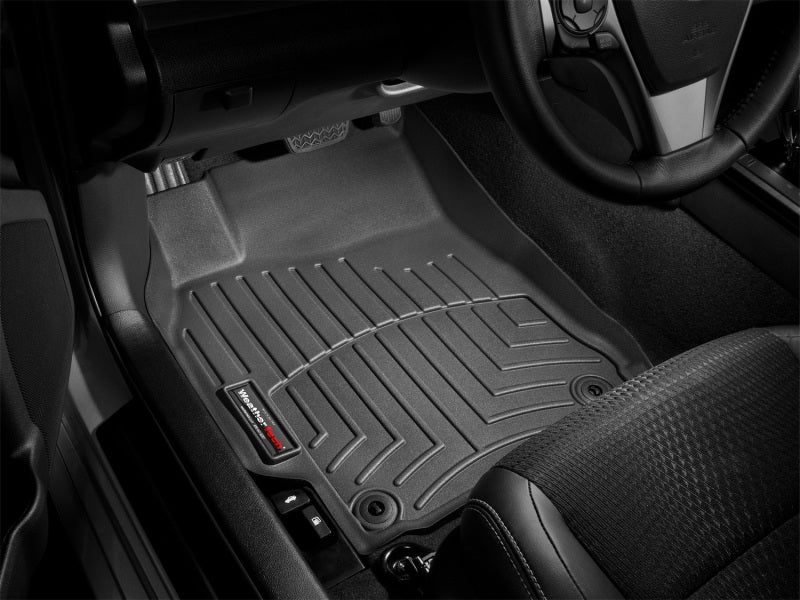 WeatherTech 11-14 Cadillac CTS Coupe Front FloorLiner - Black Does Not Fit AWD or Manual Trans