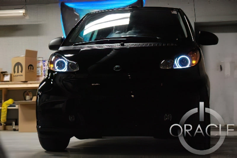 Oracle 08-13 Smart ForTwo LED Headlight Halo Kit - Blue
