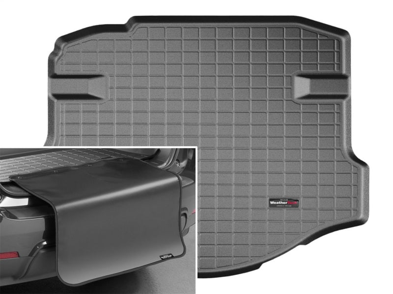 WeatherTech 14-15 Chevrolet Camaro Cargo Liner w/ Bumper Protector - Black (does not fit Z28)