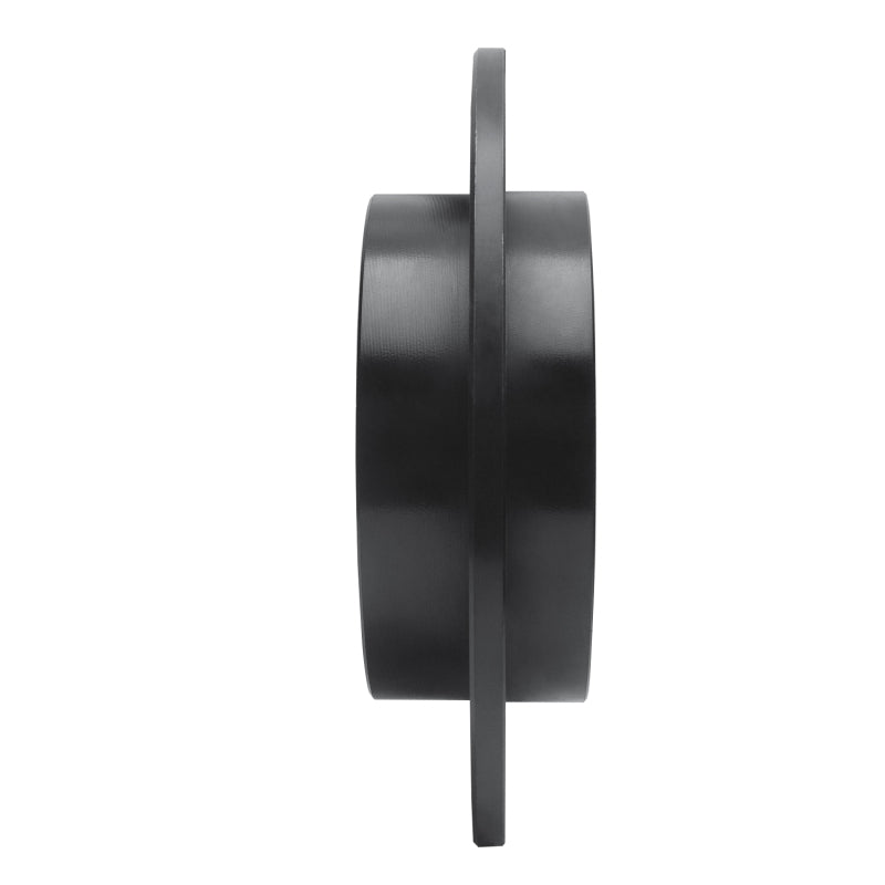R1 95-97 Volvo 960 Rear Right Drilled & Slotted Black Brake Rotor