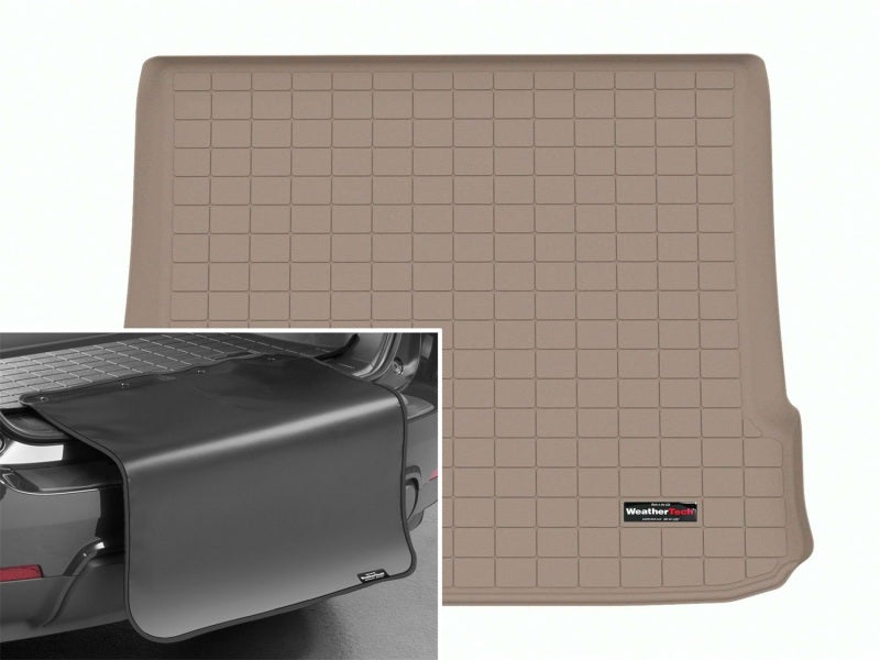 WeatherTech 2023 Mercedes-Benz EQE SUV Cargo Liner w/Bumper Protector - Tan