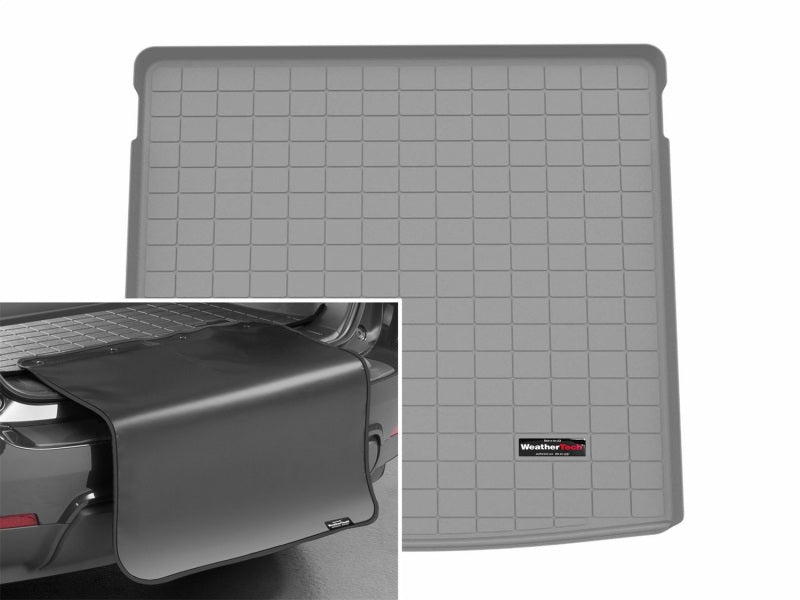 WeatherTech 25-26 Volkswagen Tiguan Behind 3rd Row Cargo Liner w/Bumper Protector - Grey