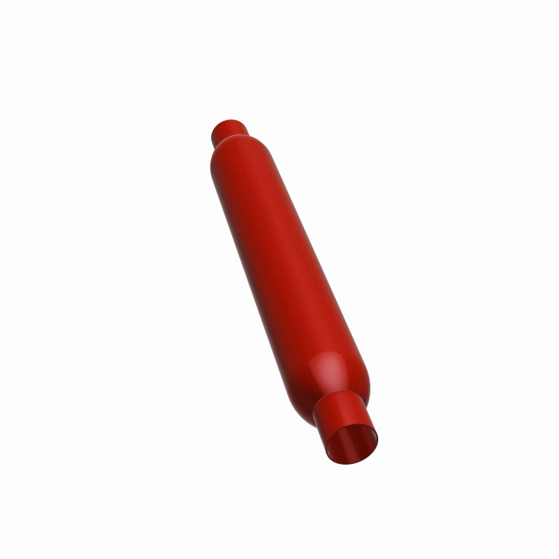 MagnaFlow Muffler Red Pack Series Glasspack 3.5 Dia 12 2.25/2.25 RP