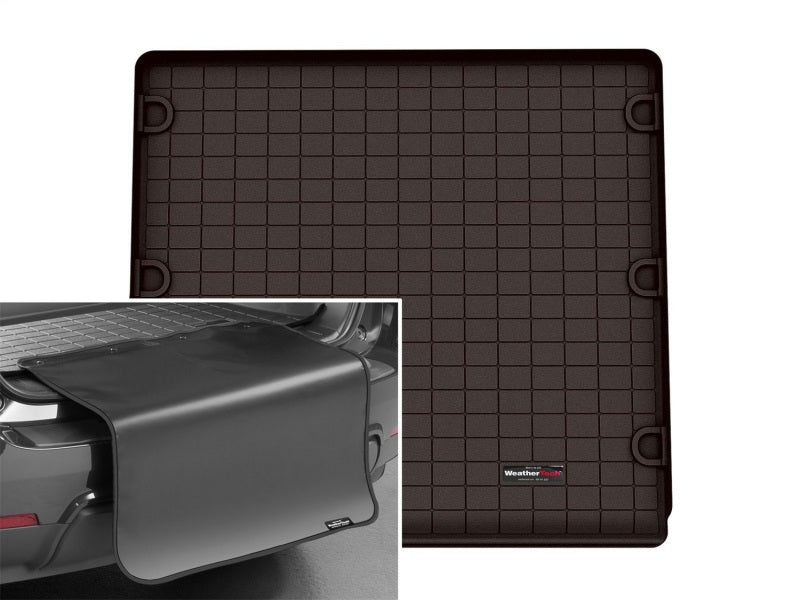 WeatherTech 2020+ Land Rover / Range Rover Range Rover PHEV Cargo With Bumper Protector - Cocoa