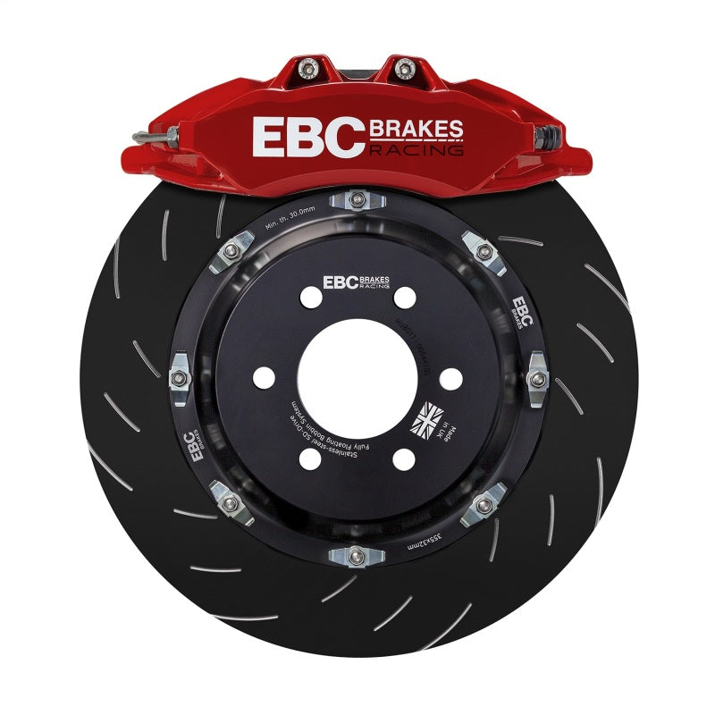 EBC Racing 89-98 Nissan Skyline GT-R R32/R33 Red Apollo-6 Calipers 355mm Rotors Front Big Brake Kit