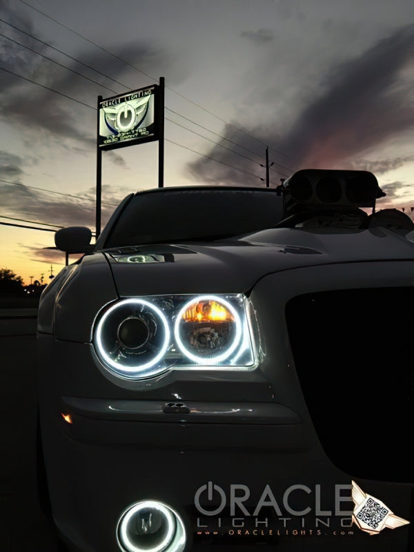 Oracle 05-10 Chrysler 300C LED Fog Light Halo Kit - Blue