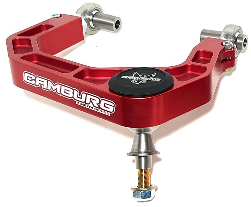 Camburg Ford Bronco 21-23 KINETIK V2 Performance Billet Uniball Upper Arms (Red)
