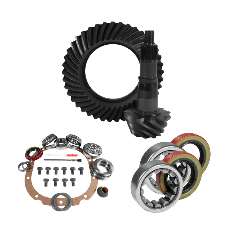 Yukon Gear 8.8in Ford 3.31 Rear Ring & Pinion Install Kit 2.53in OD Axle Bearings and Seals