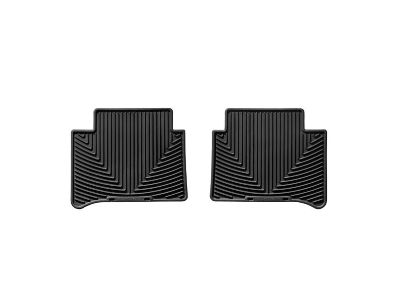 WeatherTech 03-09 Mercedes-Benz E-Class (W211) Rear Rubber Mats - Black