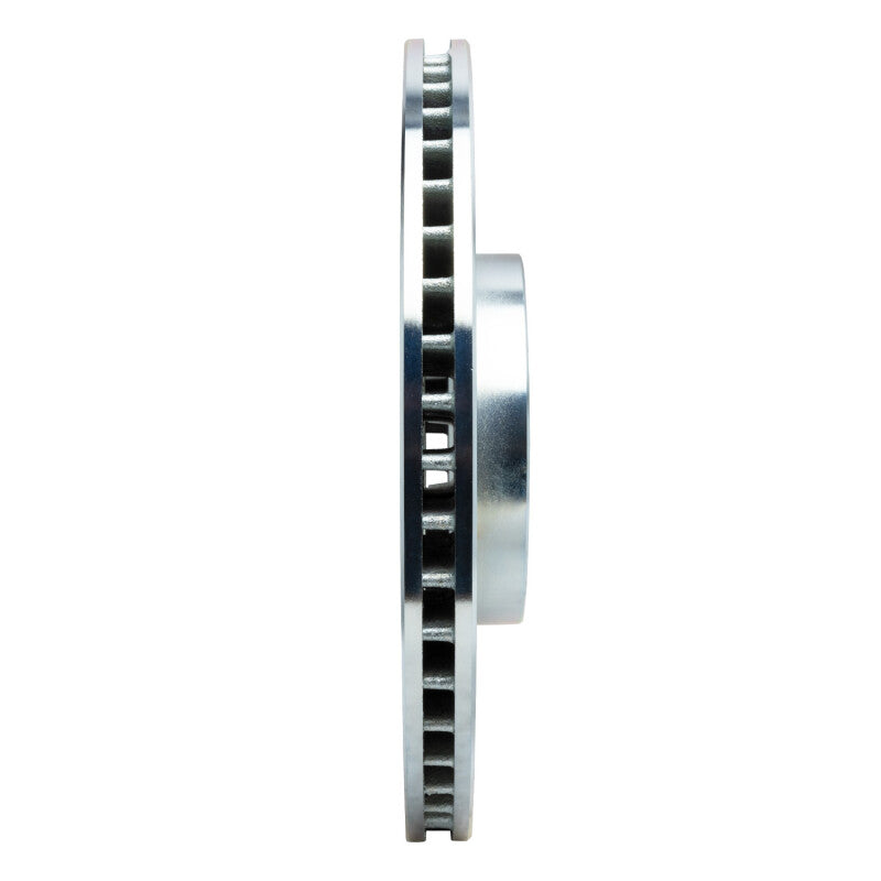 R1 98-04 Mitsubishi Montero Sport (USA/Canada) Front Right Drilled & Slotted Silver Brake Rotor