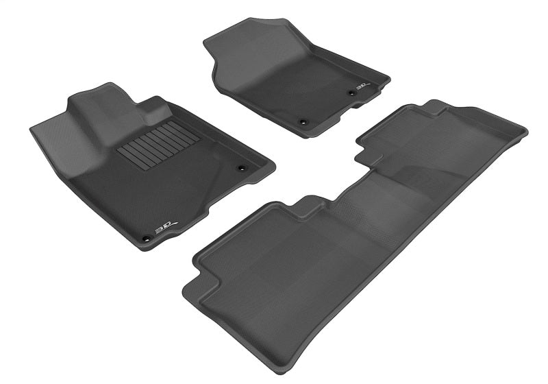 3D MAXpider 13-18 Acura RDX Kagu Black Full Set